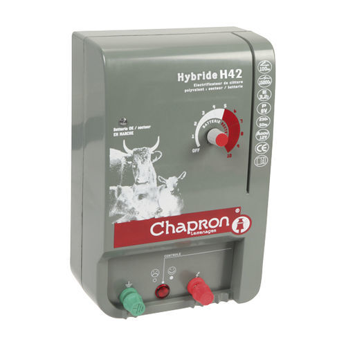 バッテリー式電気柵エナジャイザー - HYBRIDE H42 - CHAPRON-LEMENAGER SAS
