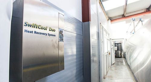 壁取り付け式エアコン - SwiftCool Duo  - Dairymaster - 縦型 / ミルクタンク用 / 熱回収
