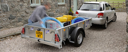 ドロップサイドトレーラー - GD series - Ifor Williams Trailers Ltd. - 車載型 / 1軸 / 農業