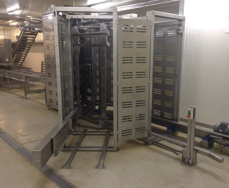 トランスファーシステム付検卵器 - Innovatec Hatchery Automation - 自動