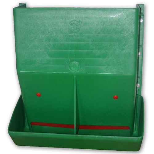 豚用供給ホッパー - 481 - OK PLAST - プラスチック製 / マルチアクセス / 壁掛け式