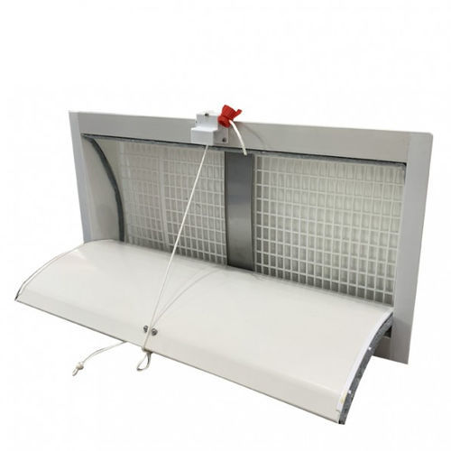 畜舎用空気入口 - Qingzhou Jinlong Temperature-Controlled Equipment Co., Ltd. - 壁取り付け式 / 換気用