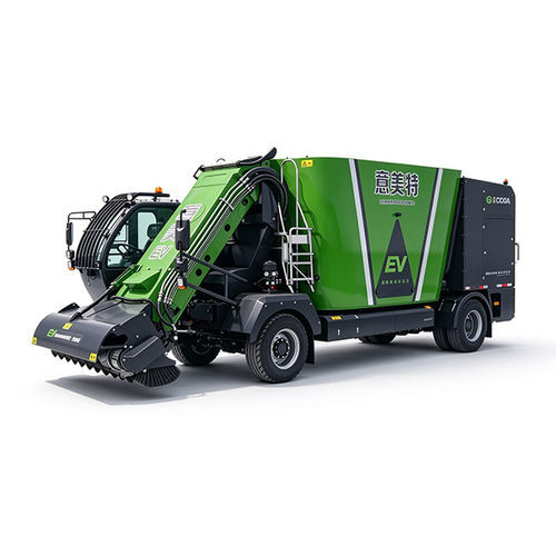 自走式ミキサーワゴン - 9QJS-24 - Tai'an Yimeite Machinery Co., Ltd. - 縦型 / 側面から放出 / 2本オーガー