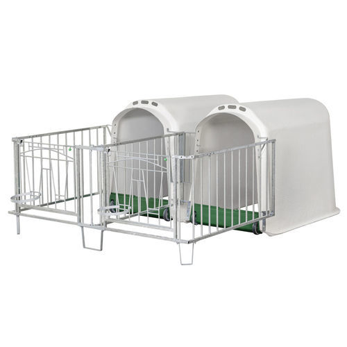 家畜小屋 - Plus with Duo - VDK Products BV - 子牛用 / 共用 / 囲い付
