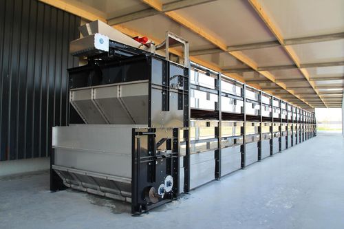 堆肥用乾燥機 - PoulDry® - VDL AGROTECH B.V. - 据え置き型 / ベルトコンベヤー付き