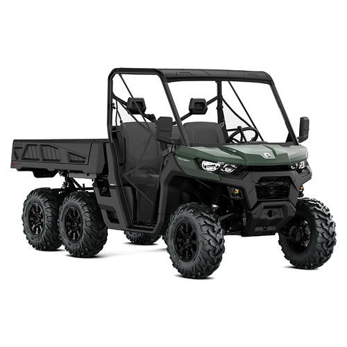 6x6サイド・バイ・サイド・ビークル - TRAXTER DPS HD10 - Can-Am - 3人用 / ガソリンエンジン / 傾斜荷台