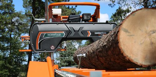 バンド製材のこぎり - LumberMate LM30 - Norwood Sawmills USA, Inc. - 横型 / 携帯型 / ガソリンエンジン