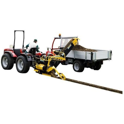 コンベア付き溝掘り機 - AFT45 - AFT Trenchers  Limited - チェーン付き