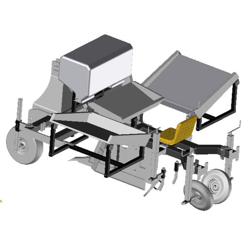 バナナ用移植機 - PLVPB1R - Jaulent Industrie - 自動 / 1列 / 牽引式