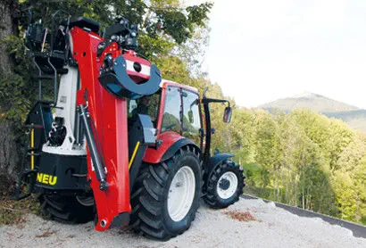 トラクター設置式木材積込機 - Z - Stepa - ナックルブーム