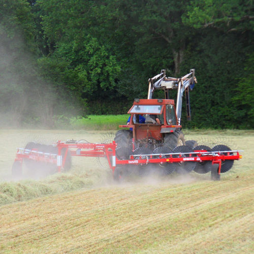 ホイールレーキ Raptor Pro Series Tonutti Wolagri 中央デリバリー マルチ ローター