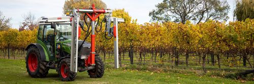 ブドウ園用剪定機 - ELITE - Binger Seilzug - トラクター設置式 / 油圧式 / 縦型