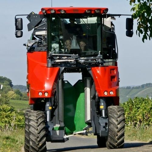 自走式ブドウ収穫機 - Grapeliner Series 5000 - Binger Seilzug - 大容量 / タッチパネル付き