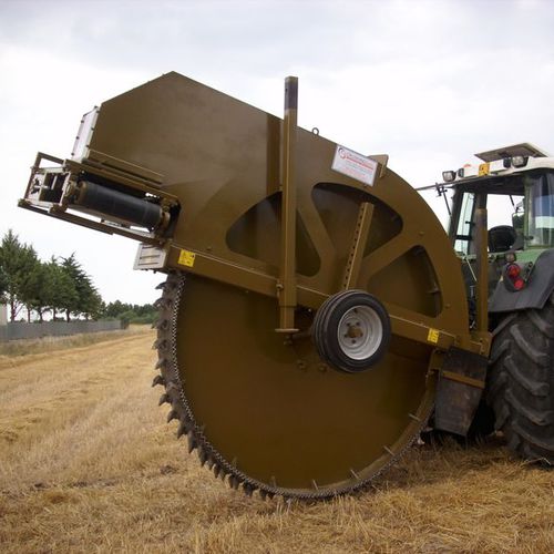 油圧式溝掘り機 - SCD - Crushing Tech srl