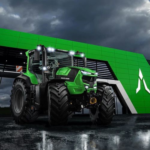 連続可変トラクター - 8 series - Deutz-Fahr - 自動変速機 / 6気筒 / キャビン付
