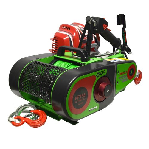 機械式林業用ウインチ - VF155 AUTO-4 GX50 - Docma srl - トラクタ搭載
