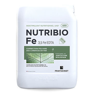 有機生物刺激剤 - NUTRIBIO - FRAYSSINET - 微量金属入り / 鉄が豊富な / 液体