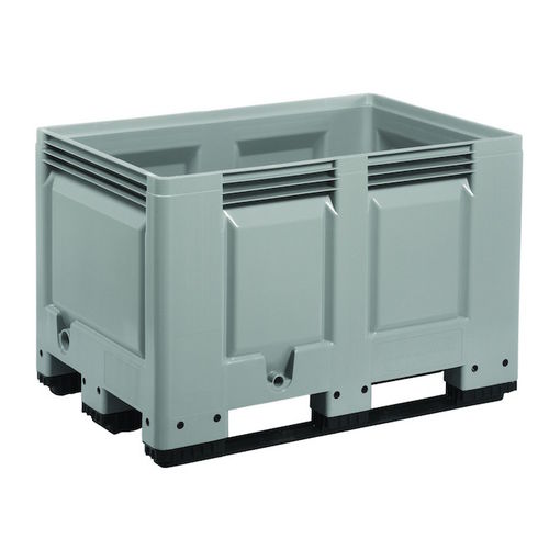 プラスチック製パレットボックス - 4403300 - SCHOELLER ALLIBERT - ふた付き
