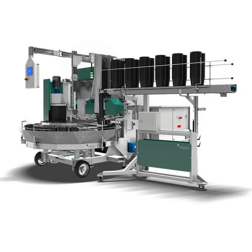 自動ポット充填機 - TM 2432D - Mayer GmbH & Co. KG Maschinenbau und Verwaltung
