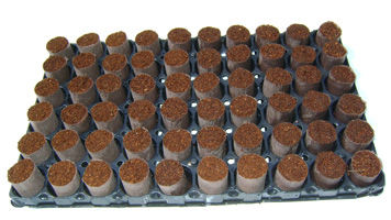 ココピート植物育成培地 - Coco Plugs™  - Sivanthi Joe Substrates P Ltd. - 栓形 / ソイルブロック