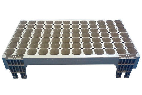 プラスチック製プラグトレー - DANISH 84 - SPID TRAYS - リサイクル可 / 再使用可能 / 長方形