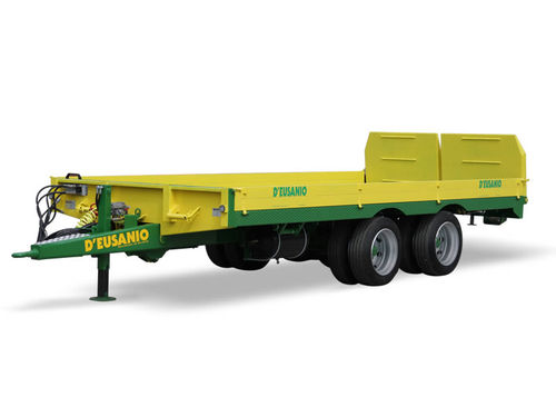 平床トレーラー - DRTC 120-5 - D'EUSANIO Snc - 2軸 / 俵用 / 12トン