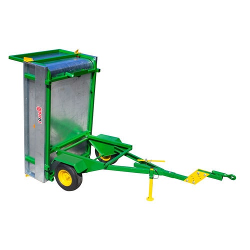 ダンプトレーラー - Express 600 RM - ROSSELLI Snc Officine Meccaniche - 傾斜 / 2軸 / 山林