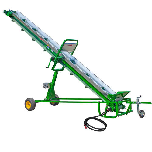 ウッドチップ用コンベヤー - Skylift 250 - ROSSELLI Snc Officine Meccaniche - ベルト / 移動式 / 傾斜