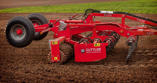 セミマウント式耕うん機 - FELDMEISTER&reg; - Guettler GmbH - ローラー付 / ばねタイン