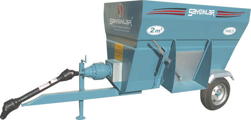 横型ミキサーワゴン - Sayginlar Agriculture Machinery Ltd. - 牽引式 / シングルオーガー / PTO