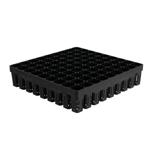プラスチック製プラグトレー - SideSlit 81 - BCC AB - 再使用可能 / 正方形 / 深め