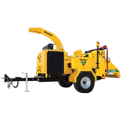 牽引式ウッドチッパー - BC1200XL  - Vermeer - ディーゼルエンジン式