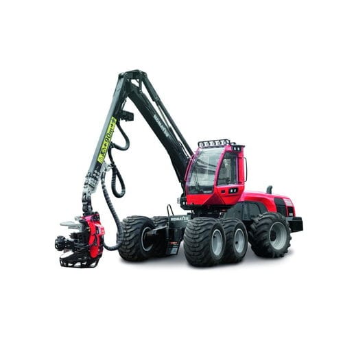 追跡林業ハーベスター - 951 - Komatsu Forest AB - クレーン付き