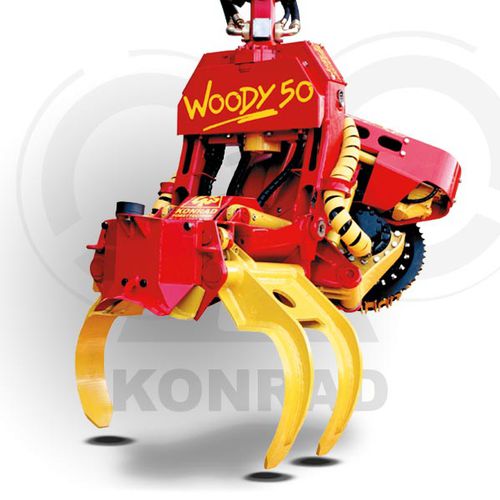 デリンバ付き伐木ヘッド - WOODY Series - Konrad Forsttechnik GmbH