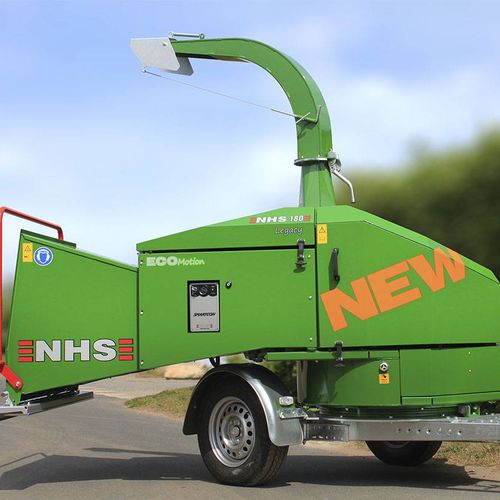 牽引式ウッドチッパー - 180mw Legacy - NHS Maskinfabrik A/S - 車載型 / ディーゼルエンジン式
