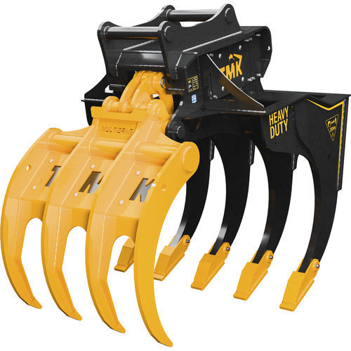 掘削機用グラップル - TMK MultiGrab M HD - TMK Machinery Oy - 根引き用 / ハンドリング用 / 回転ヘッド