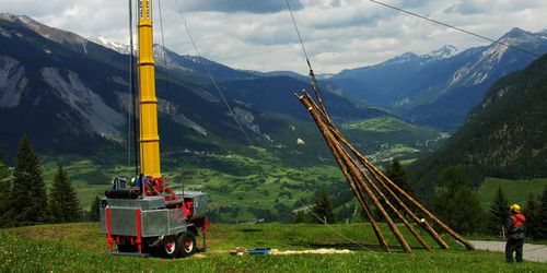 3点林業用ウインチ - V-400 - Wyssen Seilbahnen AG