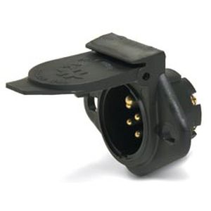 コンセントコネクタ - 12080-BX - Carling Technologies Ltd. - ABS / 7極 / 12V