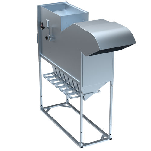 エアロダイナミック作物洗浄機 - ISM-3 Galvanized - ISM separator - ナッツ / エンドウ豆 / インゲン