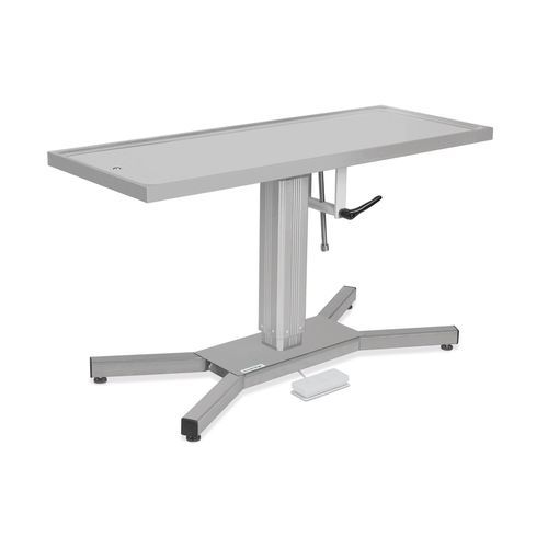電動式動物用手術台 - 6020120001 - Eickemeyer Veterinary Equipment Ltd - 油圧操作 / 長方形 / ステンレス製