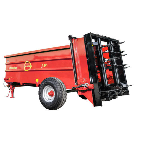 牽引式肥料散布機 - E35MVS2041001 - juscafresa s.a. - 縦型スプレッダー / 1軸