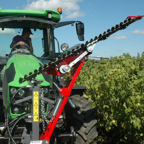 油圧式ヘッジトリマー - FORMER - JAGODA JPS Agromachines - トラクター設置式 / 軽量