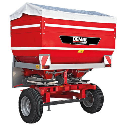 ダブル ディスク式施肥機 - DEMIR PACKING AND AGRICULTURAL MACHINERY - 牽引式 / 固体