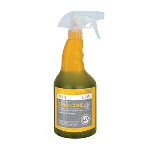 抗菌性飼料添加物 - SPRAY IODINE - fil - 子牛用 / 液体