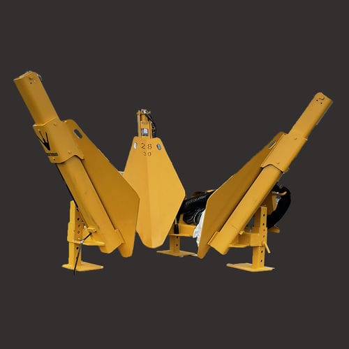 スキッドステアローダー用ツリースペード - 200o  - Dutchman Industries
