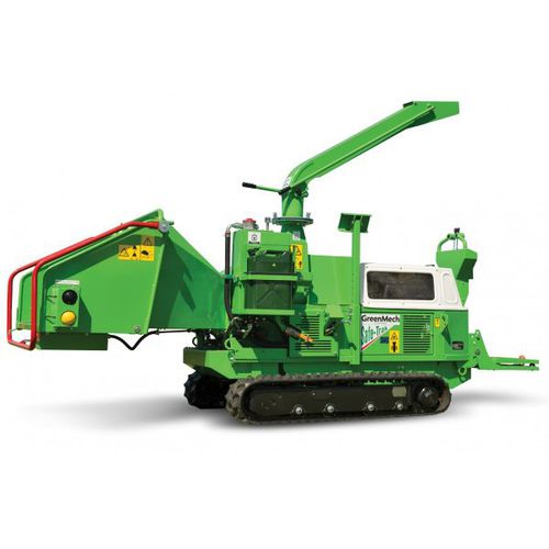 自走式木材チッパー - SAFE-Trak 19-28 - greenmech - クローラー式