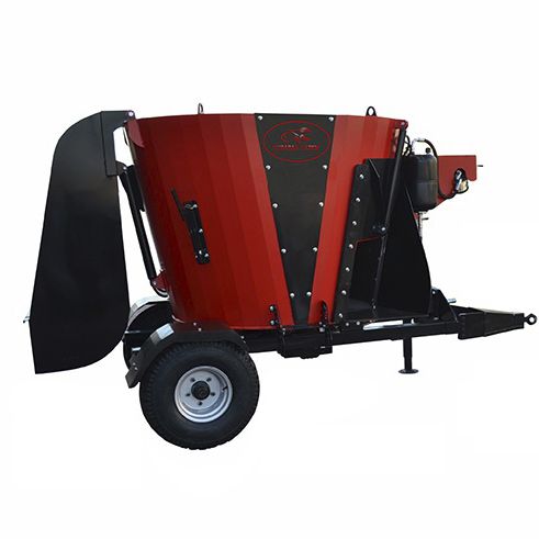 縦型ミキサーワゴン - UB-YK Series - ÜÇBAŞAK - 牽引式 / 前面除荷式
