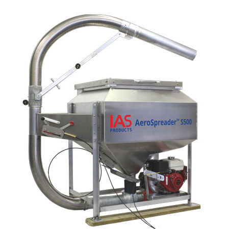 ホッパー飼料配給システム - AeroSpreader™ S500 - iasproducts - キャノン式 / 養殖用 / 甲殻類養殖用