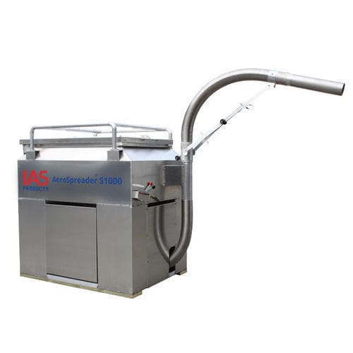 ホッパー飼料配給システム - AeroSpreader™ S1000  - iasproducts - キャノン式 / 養殖用 / 自動