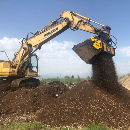 スクリーニングショベルバケット - MB-HDS320 - MB Crusher - 解体用 / 掘削用 / 道路工事用